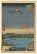 Komagatado Azumabashi, from the series, One Hundred Famous Views of Edo