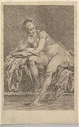 Study of Woman Bathing