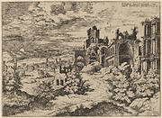 Ruins on the Palatine with a Panoramic Landscape