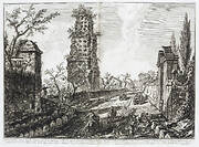 Fragment of Via Appia by Giovanni Battista Piranesi