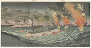 Our Forces' Great Victory in the Battle of the Yellow Sea, Fourth Illustration