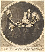 The Holy Family at Table