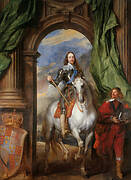 Charles I (1600-49) with M. de St Antoine