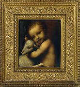 The infant Jesus with a Lamb