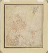 Untitled. Studies for a Salome dancing before Herod: Christ and the Magdalen(?): a Crucifixion: a...