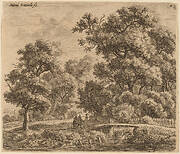 Wooded Landscape with a Bridge