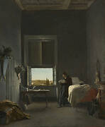 The Artist in His Room at the Villa Medici, Rome