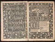 Kelmscott Press edition of 'The Works of Geoffrey Chaucer'