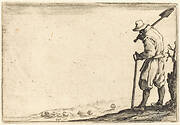 Peasant with Shovel on His Shoulder