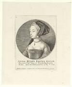 Portret van Anna Boleyn, koningin van Engeland