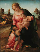 Madonna and Child with St. John the Baptist (Rest on the Flight into Egypt) ca. 1515