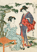 Woodcut, Print "Choko no sekisho"