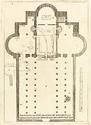 Plan of the Church of the Holy Manger