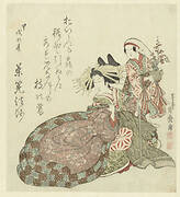 Seated Courtesan and Her Kamuro