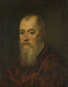 Portrait of a Man with a Red Cloak