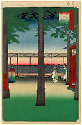 Dawn at Kanda Myojin Shrine, No. 10 in One Hundred Famous Views of Edo