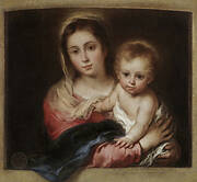 Virgin with Child, Virgin of the Napkin