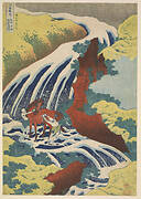 Yoshitsune Falls, from the series Famous Waterfalls in Various Provinces