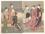 Okawabata yu-suzumi|Enjoying the Evening Cool on the Banks of the Sumida River