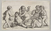 Five boys and a satyr