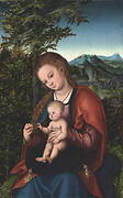 Madonna and Child in a Landscape