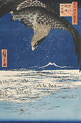 Vast Fields at Susaki in Fukagawa, from the series Hundred Views of the Famous Places in Edo