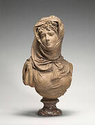 Fantasy Bust of a Veiled Woman (Marguerite Bellanger?)