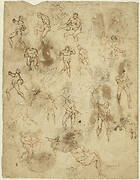 Studies of Figures (verso)