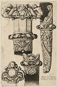 Print of Designs for Hilt and Sheath Fittings