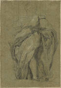 Asclepius (recto); Study of a Male Youth Bearing Some Leaves (verso)