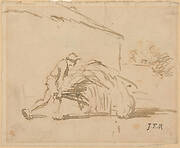 Peasant with Wheelbarrow