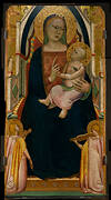 The Enthroned Madonna with the Child