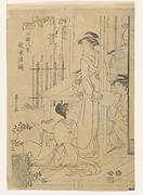 Key block proof for a print from the series, Koto hakkei shuyo seigan