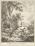 The Amusement of a Shepherd Girl