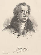 Portrait of Goethe