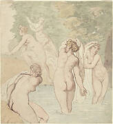 Diana and Her Nymphs Bathing