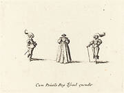 Lady Seen from Behind, and Two Gentlemen