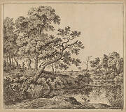 Landscape with a Bending Tree