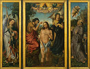 Triptych of the Baptism of Christ