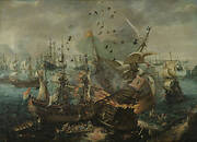 Battle of Gibraltar in 1607