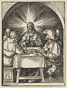 Christ in Emmaus, from The Small Passion