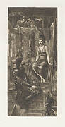 King Cophetua and the Beggar Maid. From the portfolio: The Work of E. Burne-Jones.