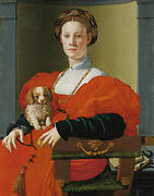 Portrait of a Lady with a Lapdog