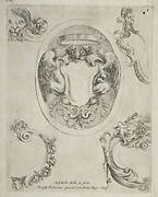 Collection of Various Caprices and New Designs of Cartouches and Ornaments:  No 8