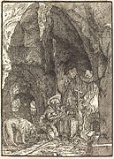 Saint Jerome in a Cave