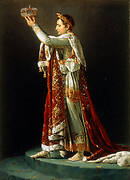 Portrait of Napoléon from David’s “Coronation of the Emperor and the Empress”