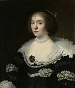 Portrait of Amalia van Solms (1602-75)