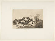 Plate 22 from 'The Disasters of War' (Los Desastres de la Guerra): 'Even worse.' (Tanto y mas.)