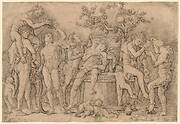 Bacchanal with a Wine Vat