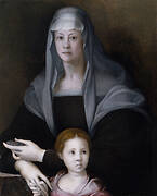 Portrait of Maria Salviati de' Medici and Giulia de' Medici